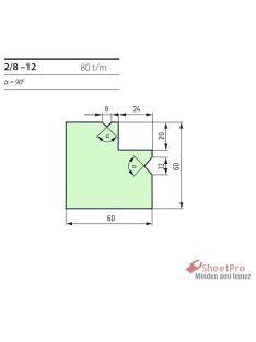 SheetPro 2-8-90-V8-V12 Matrica