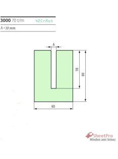 SheetPro 3000-10 Flatting Die