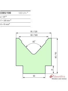 SheetPro 3385-85-V100 Die