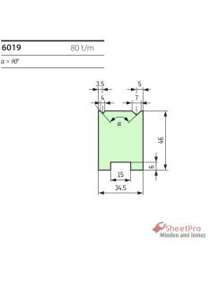 SheetPro 6019-90-V4-V7 Matrica