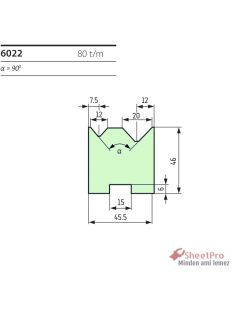 SheetPro 6022-90-V12-V20 Matrica
