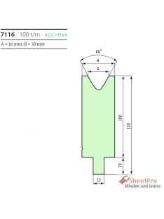 SheetPro 7116-84-V16 Matrica