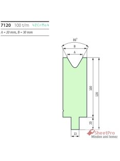 SheetPro 7120-84-V20 Matrica