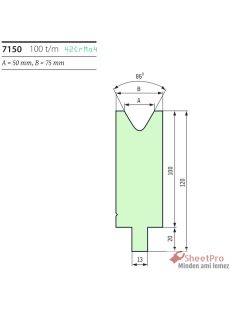 SheetPro 7150-86-V50 Die