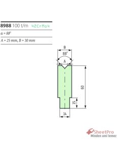 SheetPro 8988-88-V25 Matrica