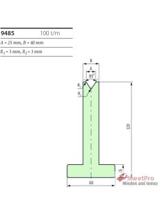 SheetPro 9485-85-V25 Matrica