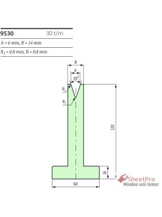 SheetPro 9530-30-V6 Matrica