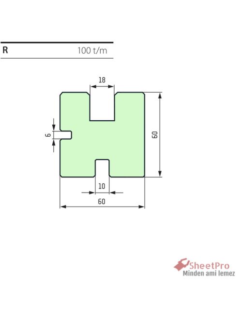 SheetPro R-U6-10-18  Matrica